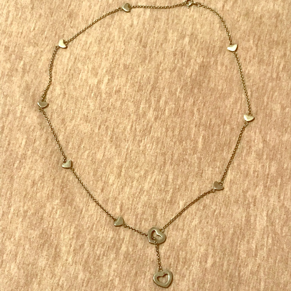 Tiffany & Co open heart adjustable lariat